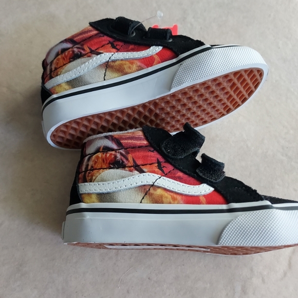 Vans Toddler Sk8-Mid Reissue V Shoe Shark Sunset Size 6.5 - Picture 7 of 7